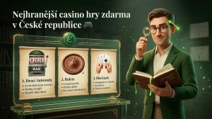 Nejhranější casino hry zdarma v České republice 🎮