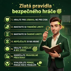 Zlatá pravidla bezpečného hráče 🎯